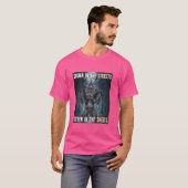 Kitten in de lakens Sigma Funny Alpha Weerwolf Wo T-shirt (Voorkant volledig)