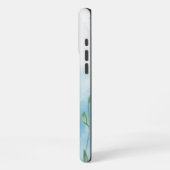 Kitten in een bloementuin iPhone hoesje (Linkerkant)