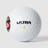 Kitten in een mand golfballen (Logo)