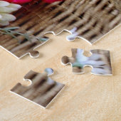 Kitten in een mandje legpuzzel (Zijkant)