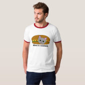 Kitten in een sandwich:het t-shirt! t-shirt (Voorkant volledig)