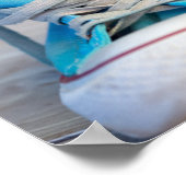 Kitten in een schop poster (Hoek)