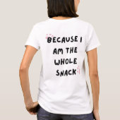 Kitten in een snack t-shirt (Achterkant)