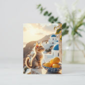 kitten in Italië Briefkaart (Staand voorkant)