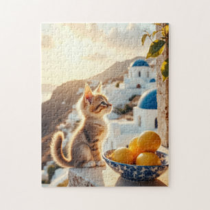 kitten in Italië Legpuzzel