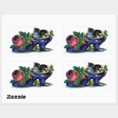  Kitten in Lady's Shoe Sticker (Vel)