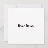 Kitten in pot met bloemen Welkom in uw nieuwe huis Kaart (Achterkant)