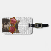 Kitten in Star Sunglazen Bagagelabel (Voorkant horizontaal)