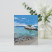 Kitten Island, Southport, Maine, Wenskaart Kaart (Staand voorkant)