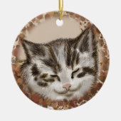 Kitten Kat Slaap ornament (Voorkant)