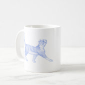 Kitten / Kattenlopen mok (Voorkant links)