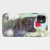 Kitten kerst iPhone 5/5S, nauwelijks daar Case-Mate iPhone Case (Achterkant (horizontaal))