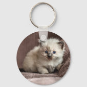 Kitten Keyring Sleutelhanger (Voorkant)