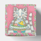 KITTEN, KIJKSNELLERE EGG, SNOEP FAVOR BOX BEDANKDOOSJES (Bovenkant)