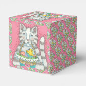 KITTEN, KIJKSNELLERE EGG, SNOEP FAVOR BOX BEDANKDOOSJES (Achterkant)