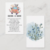 Kitten Kitty Cat Baby shower Breng een boekenomhul Informatiekaartje (Voorkant / Achterkant)