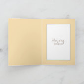 Kitten Knuffelen Een Kuiken Denken Aan Je Kaart (Binnen)