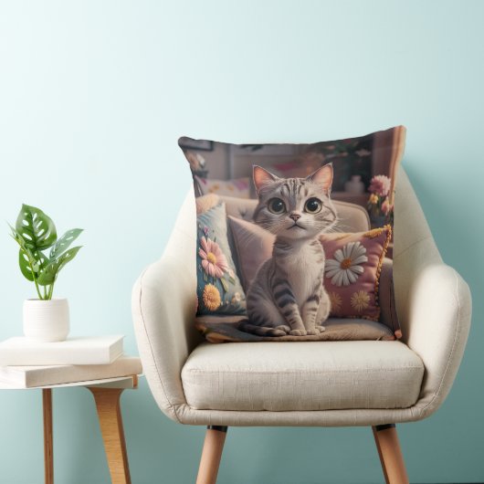 Kitten Kussen (Stoel)