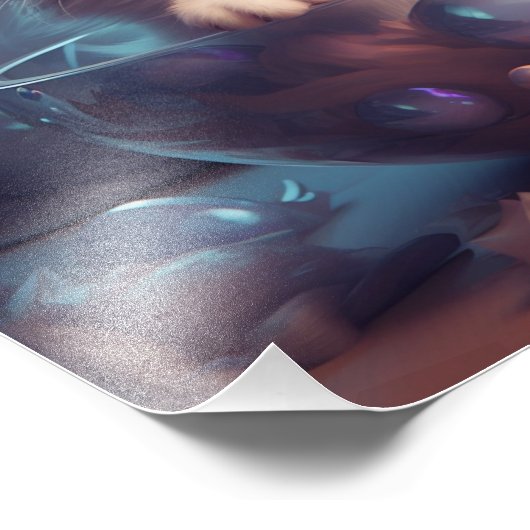 Kitten Kwekerij & Kinderkamer Prints Foto Afdruk (Hoek)