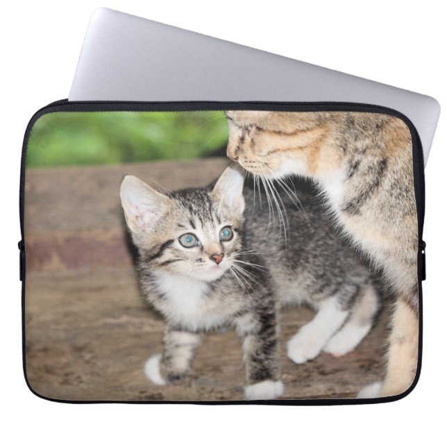 Kitten Laptop Sleeve (Voorkant)