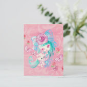 Kitten Liefde Briefkaart (Staand voorkant)
