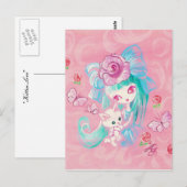 Kitten Liefde Briefkaart (Voorkant / Achterkant)