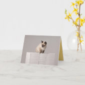 Kitten Love Kaart (Gele Bloem)