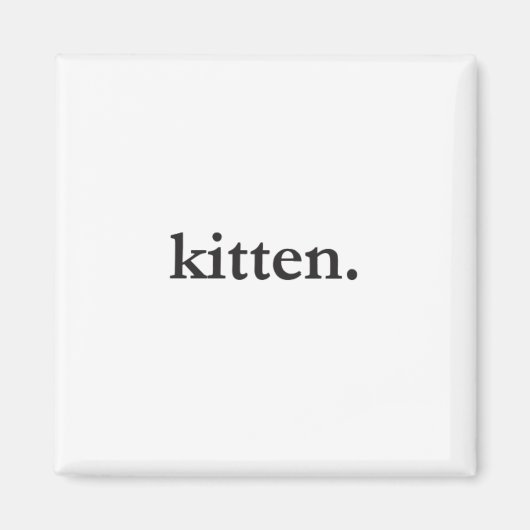 Kitten Magnet (Voorkant)