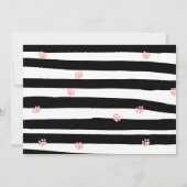 Kitten Me Eerste Verjaardag Fotouitnodiging Kaart (Achterkant)