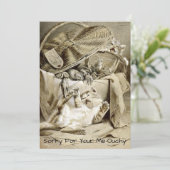  Kitten me-ouchy Art krijgt een goede Sjabloon (Staand voorkant)