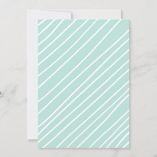 Kitten Meow Blauwgroen Kroonmeisje Kitty Cat Verja Kaart (Achterkant)