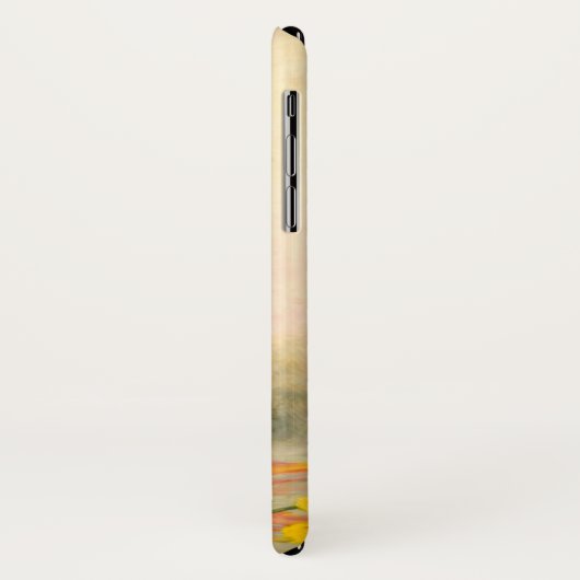 Kitten met een rood lint Case-Mate iPhone case (Achterkant/links)