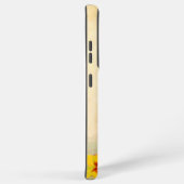 Kitten met een rood lint samsung galaxy hoesje (Rechterkant)