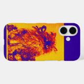 KITTEN MET GEEL BLAUWE ROZEN Case-Mate iPhone CASE (Achterkant (horizontaal))