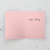 KITTEN MET RODE ROSEN, Birthday Kaart (Binnen)