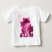 KITTEN MET ROZEN, Roze Fuchsia White (Voorkant)