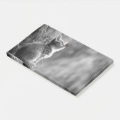 Kitten met vlindervriend post-it® notes (Schuin)