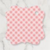 Kitten Miauw roze kroon meisje Kitty kat verjaarda Bedankjes Labels (Achterkant)