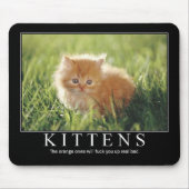 Kitten Mousepad Muismat (Voorkant)
