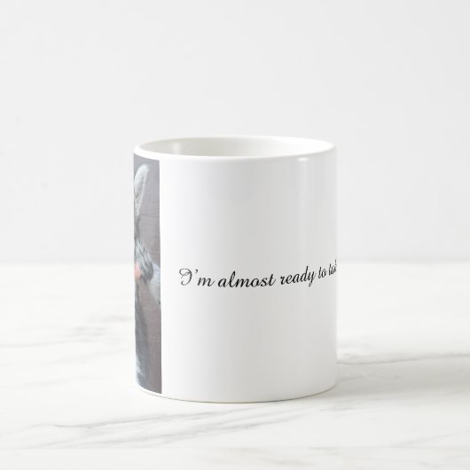 Kitten Mug, Procrastinator Mug, Funny Mug Koffiemok (Center)