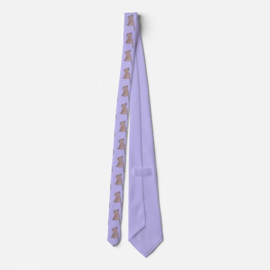 Kitten Necktie Stropdas (Achterkant)