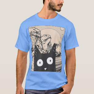 Kitten Neko Japan Manga Harajuku Otaku Grafische K T-shirt