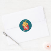 Kitten Nuggets – 100% Cute, Zero Chicken Ronde Sticker (Envelop)