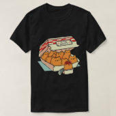 Kitten Nuggets Fast Food Cat T-Shirt (Design voorkant)