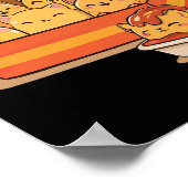 Kitten Nuggets Leuke Schattigee Eten Pun Kattenlie Poster (Hoek)