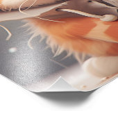 Kitten Nursery & Kinderkamer Prints Foto Afdruk (Hoek)