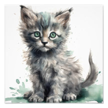 Kitten Nursery & Kinderkamer Prints