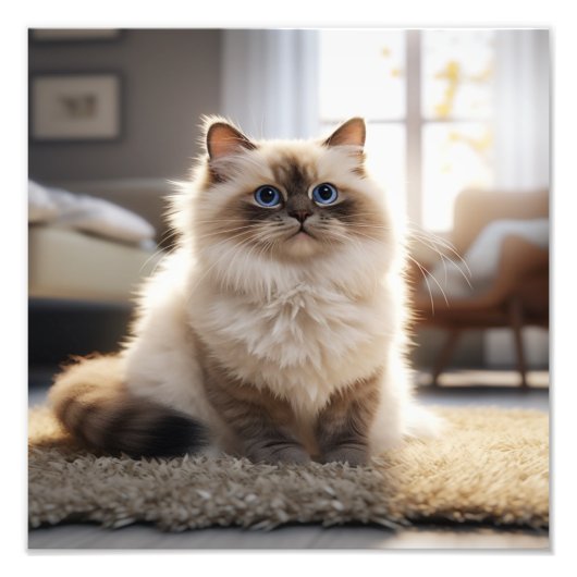 Kitten Nursery & Kinderkamer Prints Foto Afdruk (Voorkant)