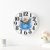 Kitten op de klok (Huis)