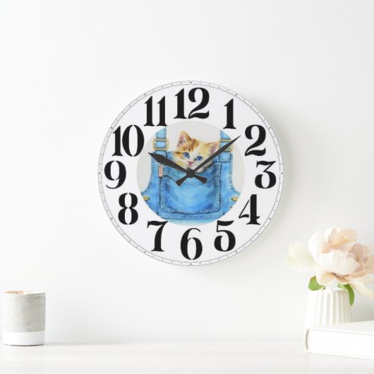 Kitten op de klok (Huis)